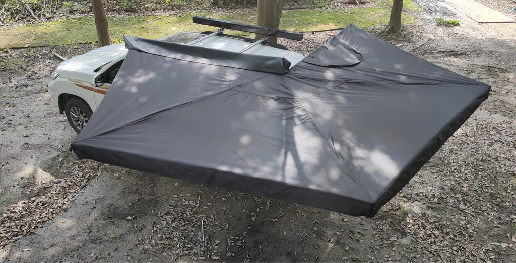 270° FREE STANDING AWNING WITH D-ZIPPER HOLE